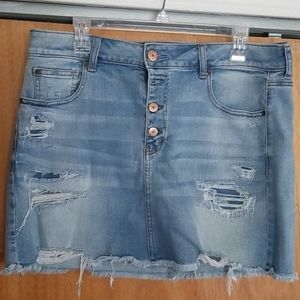 American Eagle jean skirt